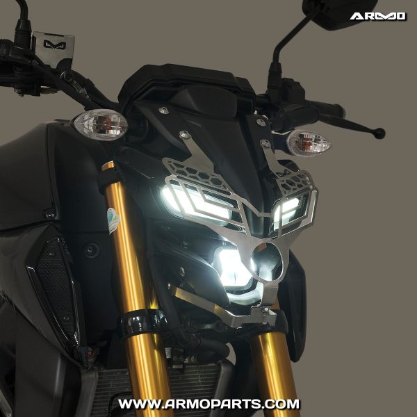 Protector De Farola Mt 15 Inox. - Imagen 2