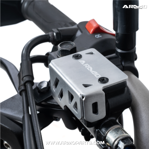 PROTECTOR DE LÍQUIDO DE FRENOS DELANTERO -TRASERO NX 190-KIT
